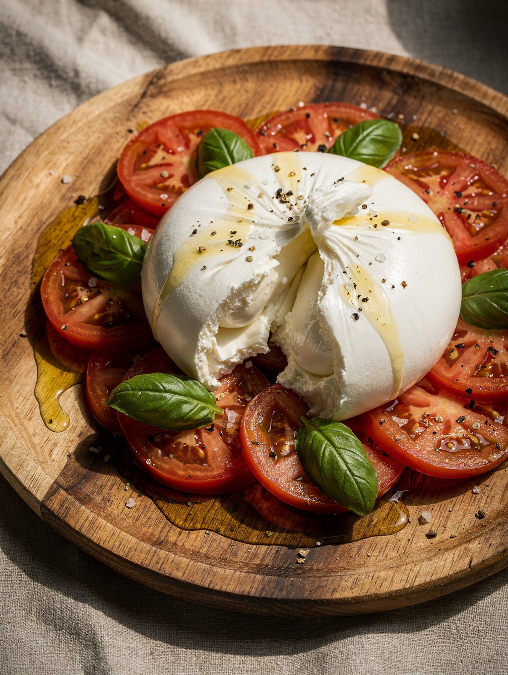 Burrata con Fichi